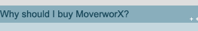 Why should I buy MoverworX?